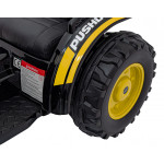 Elektrický traktor/bager - žltý